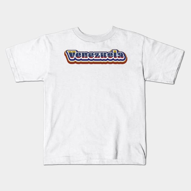 Venezuela T-Shirt Kids T-Shirt by cricky